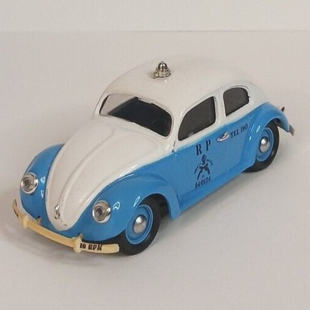 Vitesse Volkswagon Beetle RP 540124 Police VW Diecast 1:43 Vintage Portugal